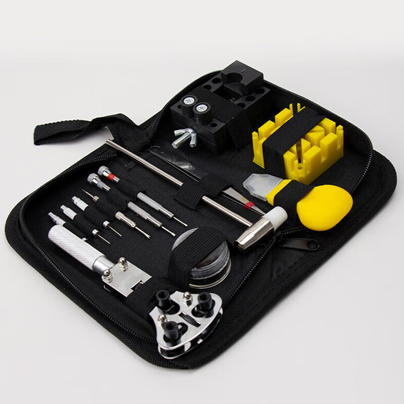 Fengshang 30-piece watch adjuster, watch strap removal tool, watch repair tool, complete set of clock and watch remover, cover opener, battery replacement