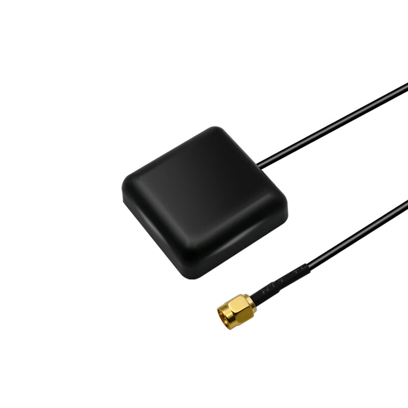 Beitian external GNSS antenna ceramic magnetic piece 28dB high gain NEO-M8N Beidou GPS positioning BT-35A BT-35A bottom magnet SMA-J connector cable length 3 meters