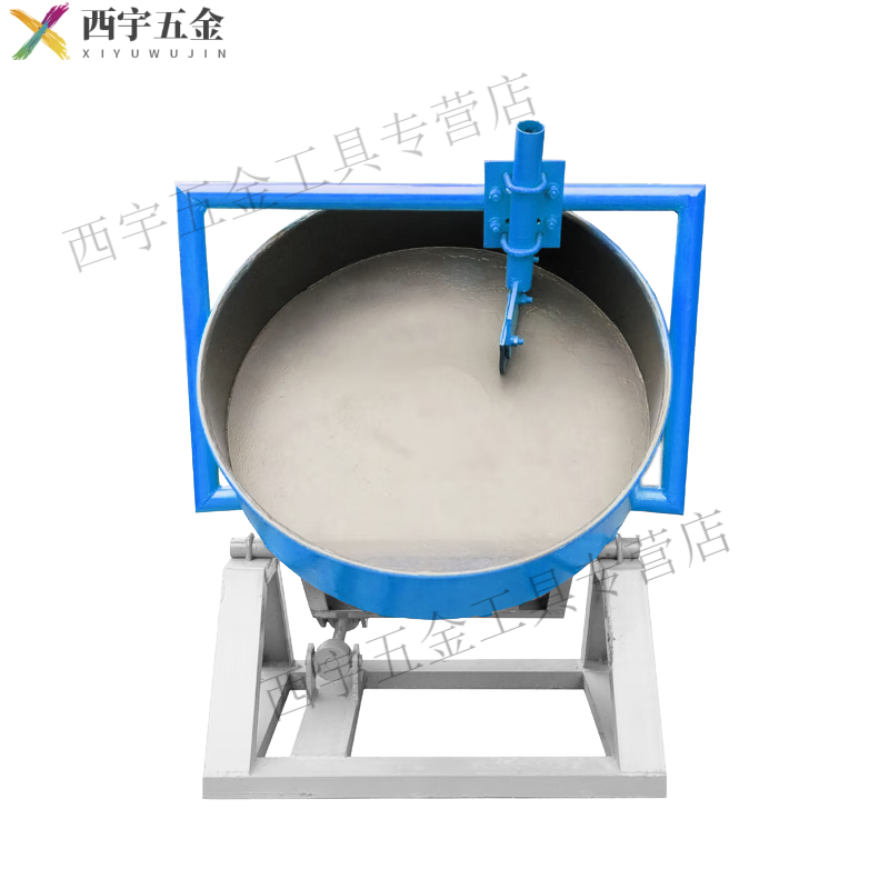 CLCEY disc granulator experimental pelletizing disc ceramsite sand round pot granulator pelletizing disc dry powder rolling ball particle equipment milky white diameter 600mm