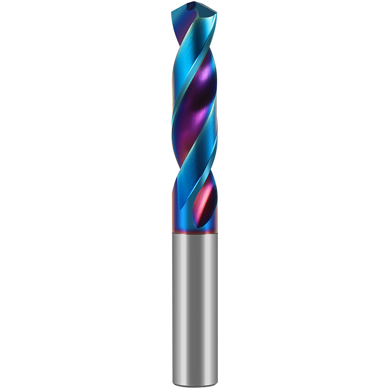 70-degree tungsten steel drill imported coated super-hard extended punching straight handle solid carbide twist drill titanium alloy 1.6mm blade length 20 total length 40