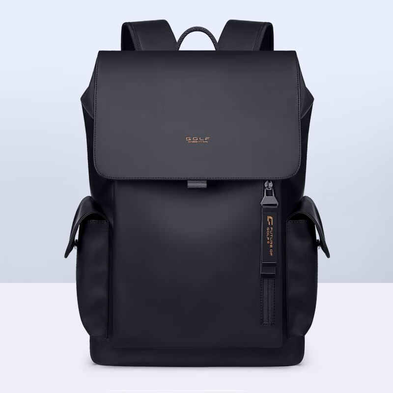 Golf (GOLF) Backpack Men's Travel Backpack 15.6/16 Inch Computer Bag Student School Bag Flip Commuting Business Backpack