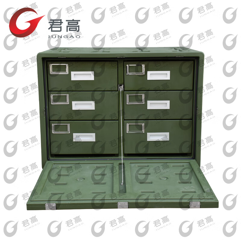 Jungao Six Drawer Box 800*600*600mm Six Drawer Medicine Box Plastic Box Rotational Molding Box Equipment Box XTC