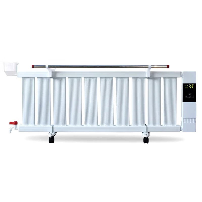 Shantou Lincun electric radiator household water heating heater intelligent water injection circulation electric heater water filling energy-saving electric heating radiator 10-column intelligent knob temperature adjustment noiseless 0mm