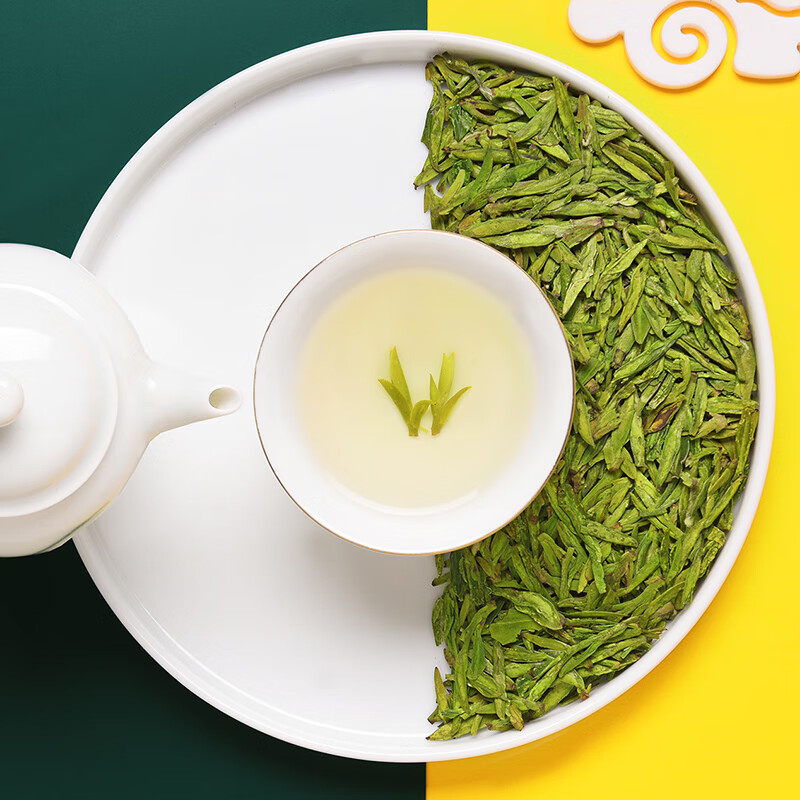 Gongpai 2025 new tea is launched tomorrow. Tiansend treasure grade Shifeng West Lake Longjing tea 250g green tea gift box