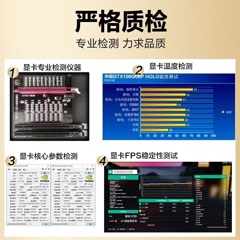 95 Xinbao Core Colorful and other first-line RTX/2070/3060/4060/4070/3080 computer game independent graphics card 95 Xin non-mining card RTX2080 8G