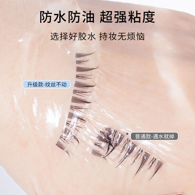 Jianmei Chuangyan Waterproof and Quick-drying False Eyelashes Glue Natural and long-lasting quick-drying eyelashes are set and not easy to fall off Transparent traceless glue is invisible