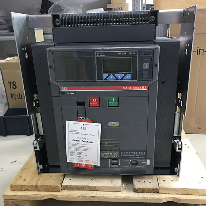 ABB wind power plant type circuit breaker E1N800 e1n1000a e1n1250a e1n1600a frame E1N800 PR122-LSI 3P drawer type