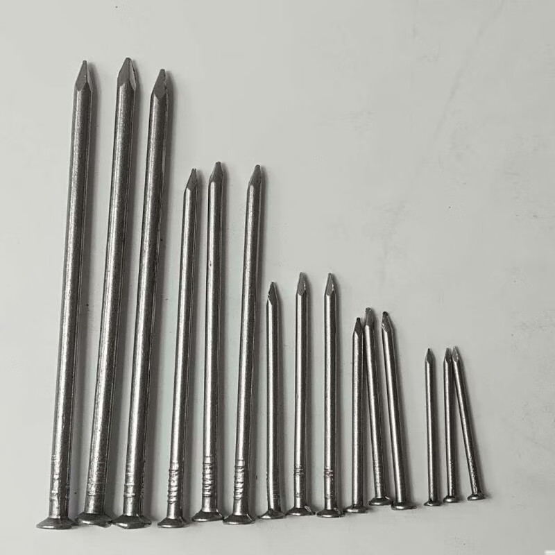 An Junsheng small nails, iron nails, round nails, construction site carpentry nails, household wooden board nails, template nails, shoe nails, wardrobe chicken coop nails, a pack of 26 pieces (1.6 cm long) short thin iron nails for shoe cabinet boards