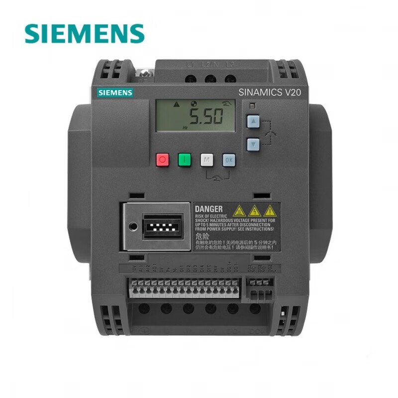 Siemens V20 inverter three-phase 0.37/0.55/0.75/1.5/2.2/3/15KW new 380V 6SL3210-5BB21-1UV1220V1