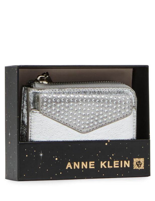 Anne Klein AK 2-piece gift set with card box and removable insert Silver X-small