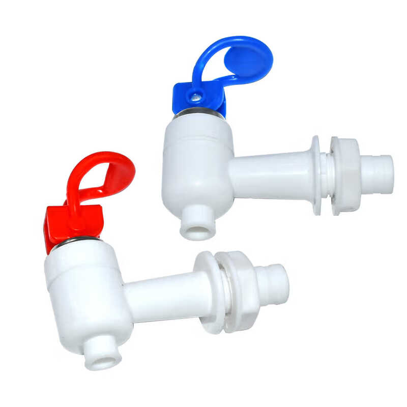 Shantou Lincun water dispenser accessories hot and cold faucet water nozzle outlet switch external thread drain switch universal valve