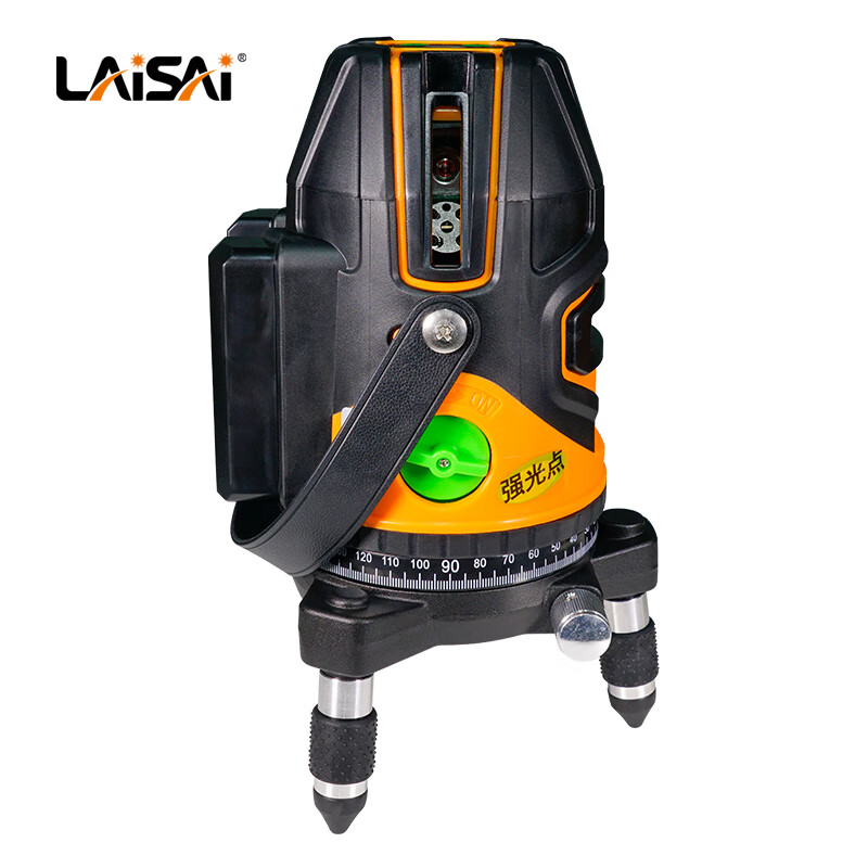 Laser level meter 5-line high-brightness green light LSG686SPD infrared marking meter high-precision thin line automatic leveling meter green light standard LSG686SPD
