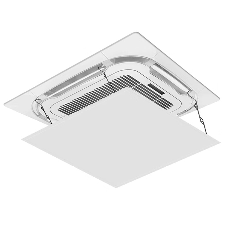 Suitable for Gree square ceiling machine central air conditioning outlet windshield windshield plate air duct machine anti-direct blow cover fabric white thickened version 100