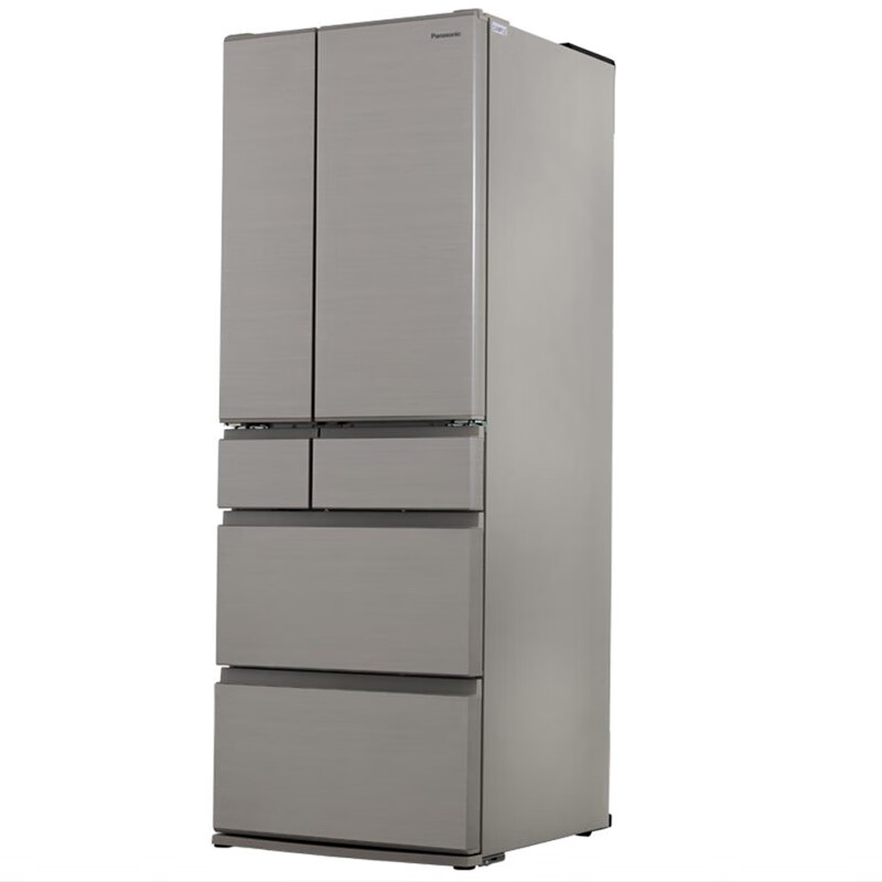Panasonic (Panasonic) Japan imported 589 liter French multi-door refrigerator household six-door smart Nanoyi sterilization automatic ice making -3 micro-freezing freshness NR-F601XT-C5