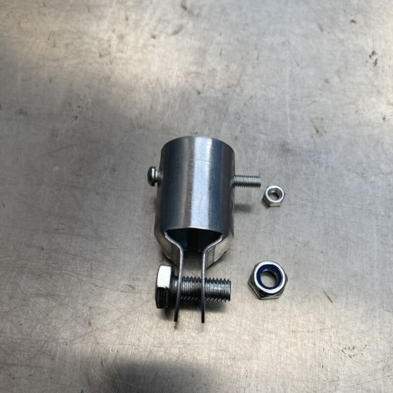 Screw type dust push mop universal connecting pants mop connector handle connector mop rod buckle mop rod 2 small and large screw caps each 1 piece