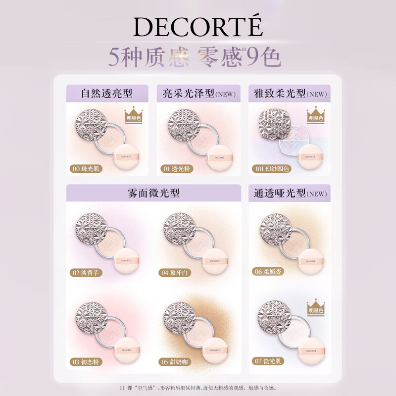 Dai Ke Xin Yue Radiant Magic Powder #01 20g Make-up Translucent Long-lasting Loose Powder Cosmetic New Year Gift