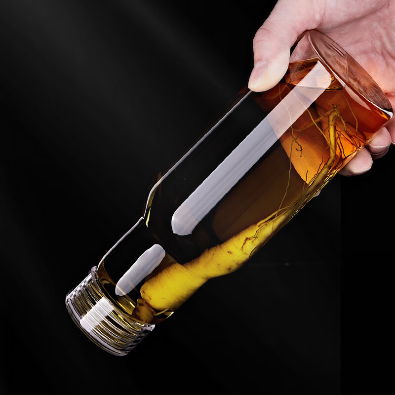 Snake bottle empty bottle white wine bottle glass wine special bottle storage sealed bottle wine container wine jug wine jar