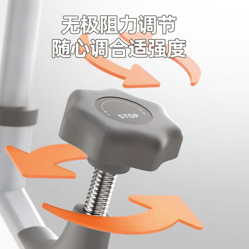 DZQ Spinning Bike Magnetic Control Exercise Bike Home Indoor Exercise Bike Home Silent Gym Exercise Equipment Pedal Black Simple Model - No Electronic Watch - No Heart Rate Monitoring