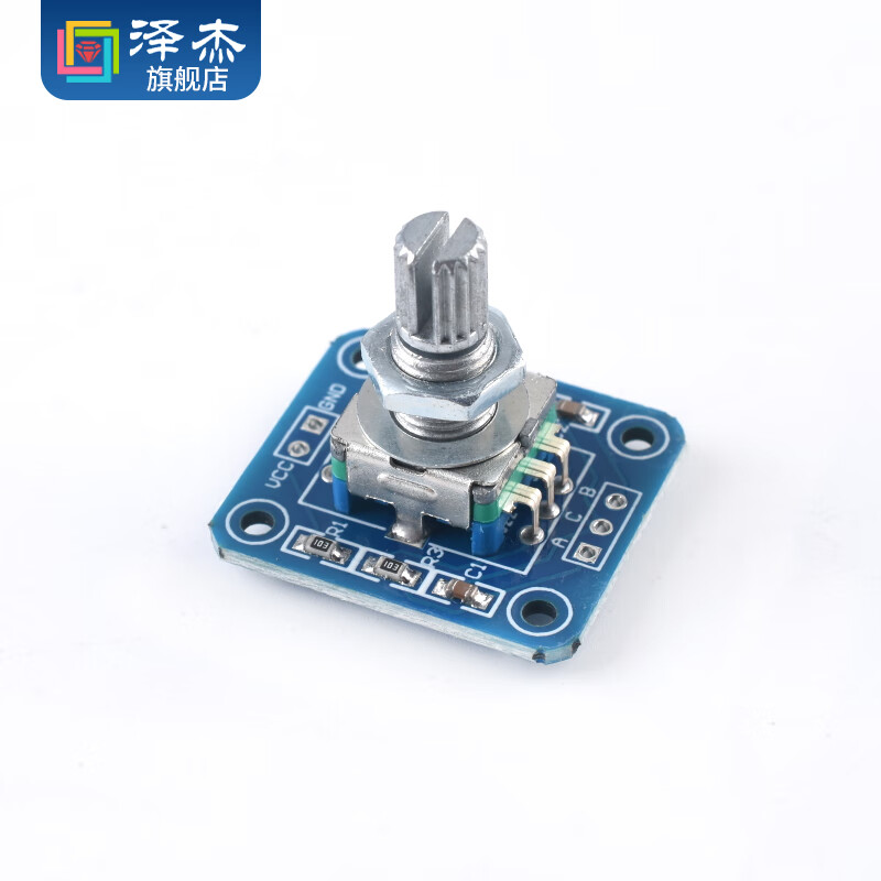 Zejie rotary encoder module with screen 360-degree encoding FOR module potentiometer digital pulse output long/short handle FOR ARDUINO encoding module