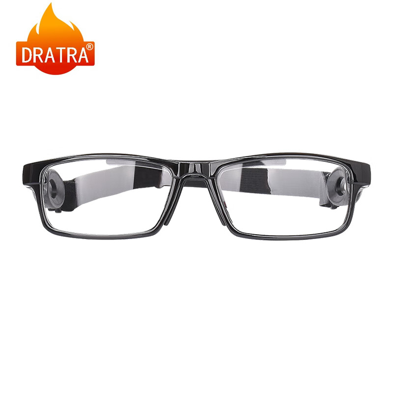 DRATRA myopia glasses football basketball sports goggles optical frame anti-fog and explosion-proof lenses anti-slip elastic band adjustable