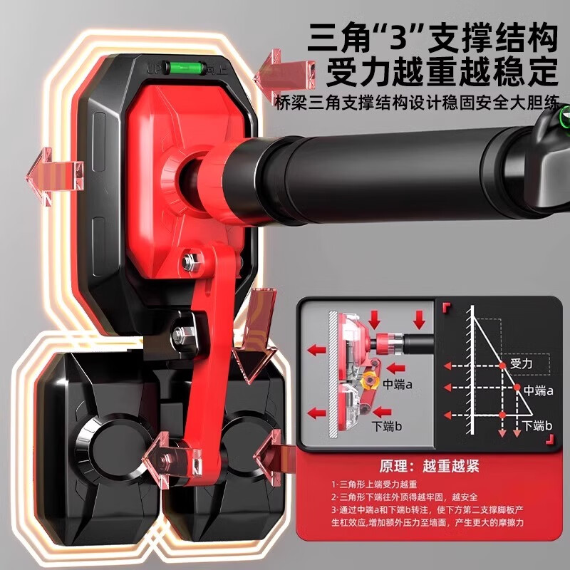 Dr. Ran horizontal bar home indoor pull-up training fitness equipment abdominal machine punch-free swing booster belt horizontal bar + ring + sandbag installation distance 98-140cm