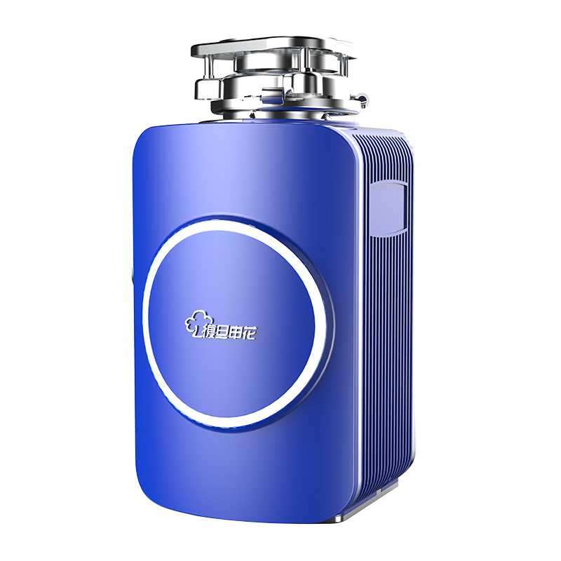 Fudan Shenhua, F1S garbage disposer automatic water inlet food waste grinder home kitchen food processing Klein Blue