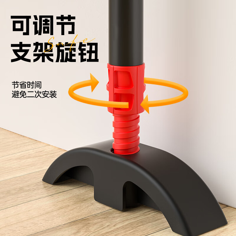 XTEP household horizontal bar indoor pull-ups for children and adults punch-free enhanced door-mounted sports and fitness equipment medium