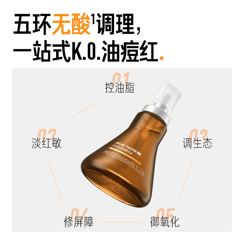 Lifelong Research Wuhuan Essence 3.0-15ml oil control, acne removal, light red oil, olive oil, skin oil, acne muscle repair, New Year gift