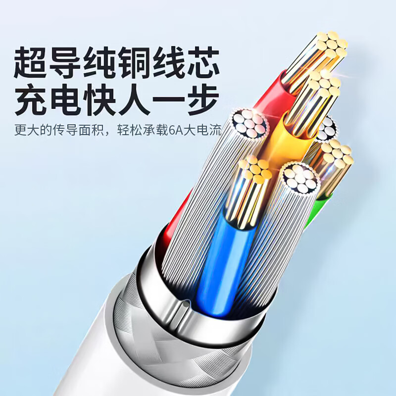 Original adapted Huawei charging cable 6A fast charging data cable mobile phone type-c data cable Honor usb flash charging cable 66w charging cable Huawei charging cable fast charging 2 meters 6A TYPEC 1 meter cable round mouth 1 pack