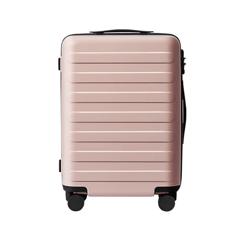 90 points suitcase 28 inches Rhine Classic Trolley Case Large Capacity Suitcase Password Box Sakura Pink