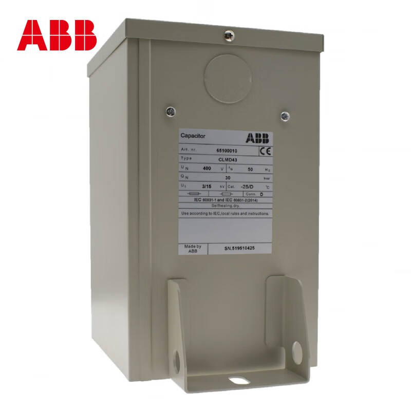 ABB original power self-healing low-voltage parallel compensation capacitor CLMD43/10KVA 400V CLMD43/25Kvar