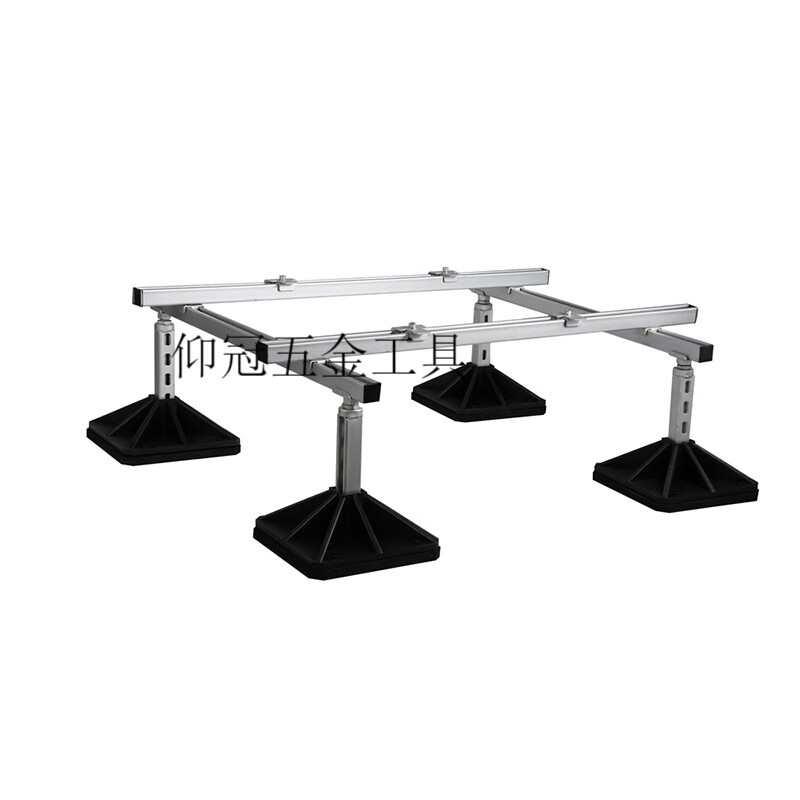 Yangguan central air conditioner outdoor unit shock-absorbing big feet outdoor unit air conditioning bracket online unit heat pump HVAC noise reduction rubber feet default 1100*1000mm