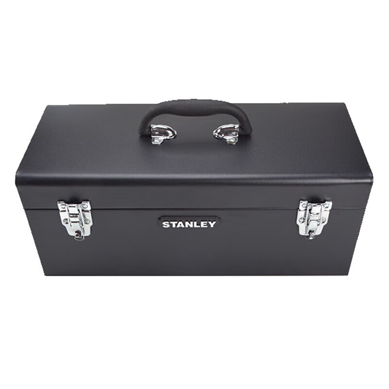 STANLEY hardware tool box iron metal storage box 17 inches portable tool box 93-544-23