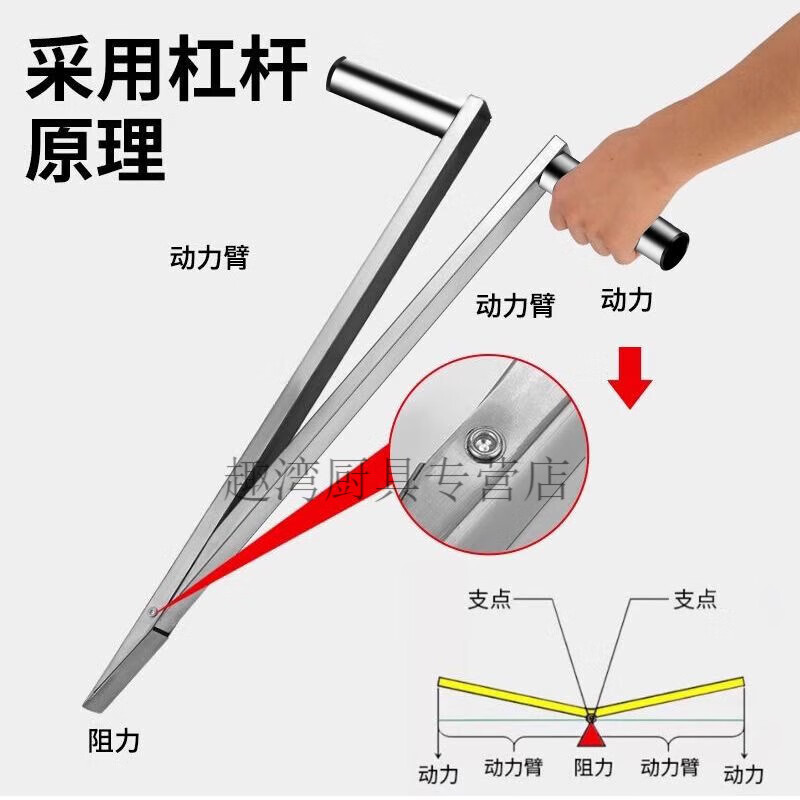 Zhenzao jackfruit opening tool coring knife core digging knife shovel fruit tool jackfruit opening tool