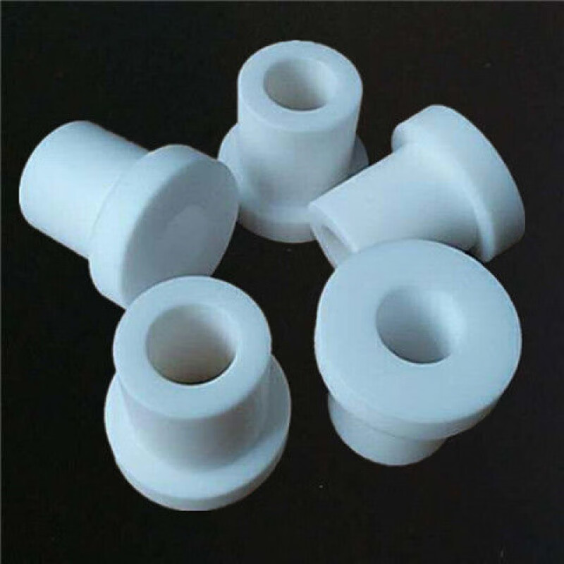 Meikejie PTFE polytetrafluoroethylene gasket insulating gasket high temperature resistant Teflon flange bushing PTFE Teflon bushing T23 inside 9 outside 13 high 9 sets 3 PTFE The price is 5 pieces