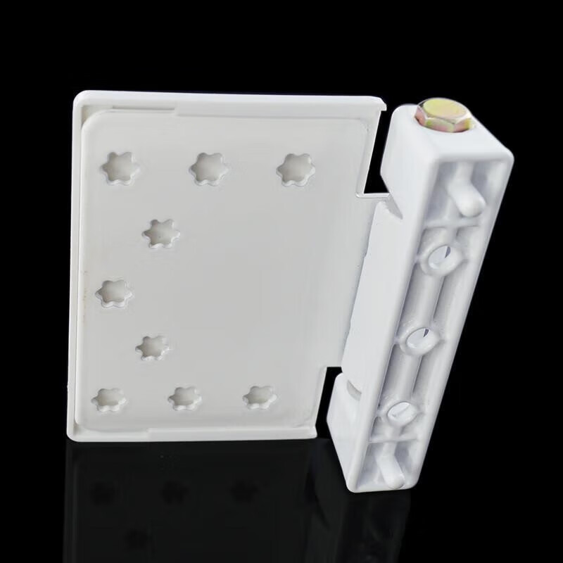 Thousand-speed wheel plastic steel door window hinge bathroom casement window hinge large plate hinge 2 pack