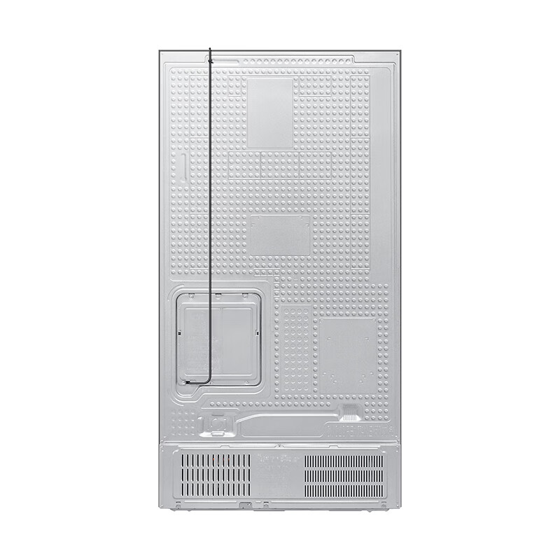 Samsung (SAMSUNG) 2025 new product household 654L ultra-large capacity sound-touch dual-control automatic door opening Bixby voice assistant AI energy-saving wet and dry storage side-by-side door refrigerator trade-in Moonlight White RS80F65L1WSC