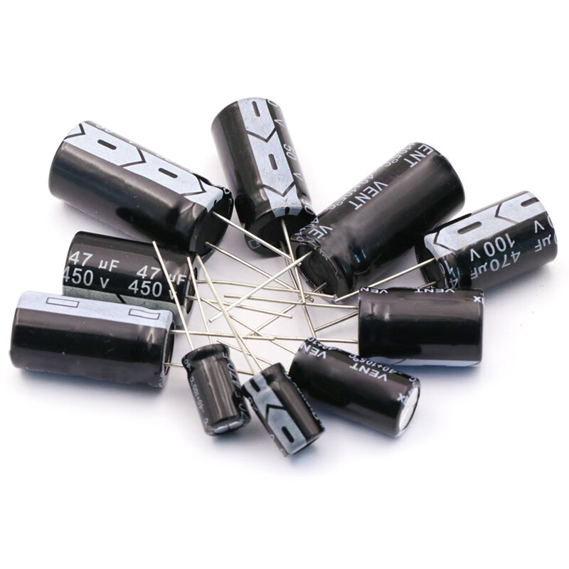 Dafuri direct plug aluminum electrolytic capacitor 16V 25V35V 50V 220uf 100V 470UF 3300u 100V 1000uF volume 18x35mm (1 piece)