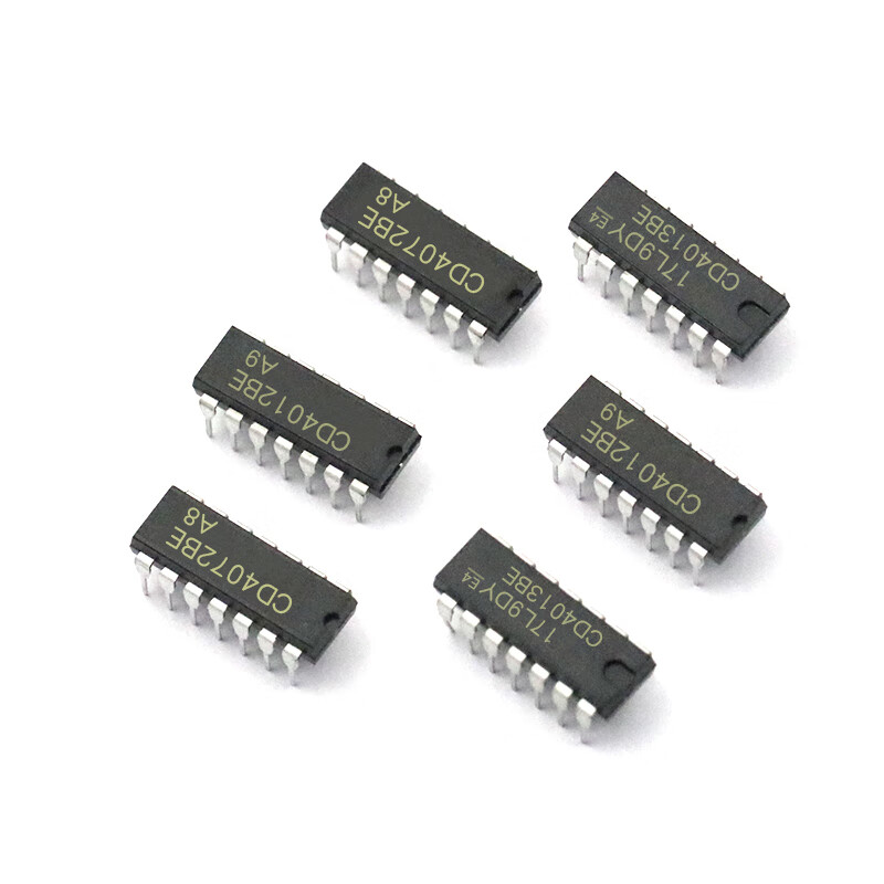 Dafuri CD4011BE 40 series microcontroller chip CD4007/27/43/72 IC integrated circuit CMOS CD4011BE package DIP14 (2 pieces)