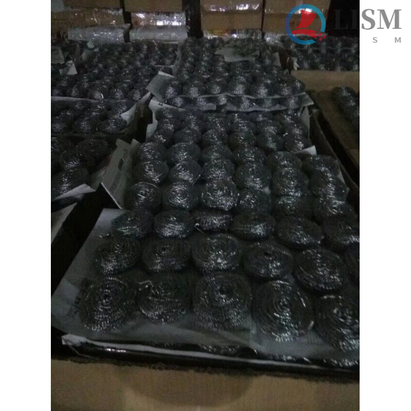 Wanjia Clean Ductile Iron Extra Large Stainless Steel 100 Commercial Full Box Industrial 30g Cleaning Hotel Steel Balls Large 20g 100 Individually Packaged