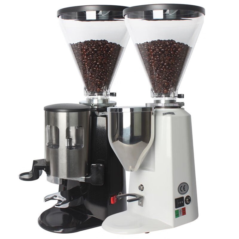 Pegasus commercial Italian electric bean grinder quantitative coffee bean grinder grinder quantitative direct powder white coffee beans powder pad