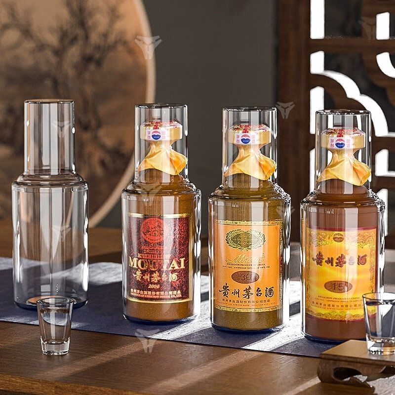 Zhenzao Zodiac Moutai Protective Cover Twelve Maotai General Maotai Dustproof Liquor Bottle High-end Sealed Protective Cover Vintage Liquor Suitable for 15/30/50 Years