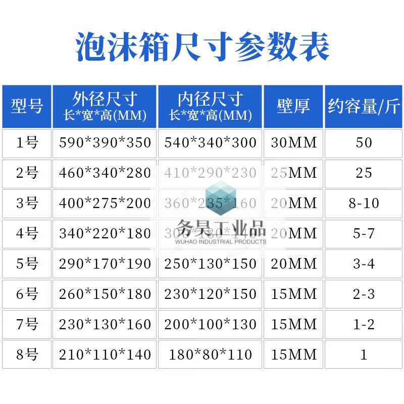 Thickened foam box express commercial stall refrigerated insulated vegetable box fresh fruit packaging large box No. 6 24 pieces 1 set 0x0x0mm