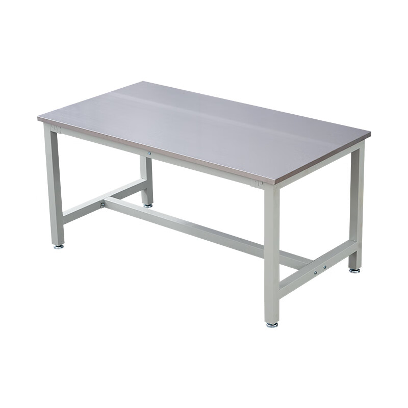 Kegang stainless steel workbench operating table packing table dust-free workshop desk waterproof anti-rust high temperature resistant operating table school laboratory acid and alkali resistant corrosion resistant instrument test bench can be customized Stainless steel desktop 160*80*75 load-bearing 300kg