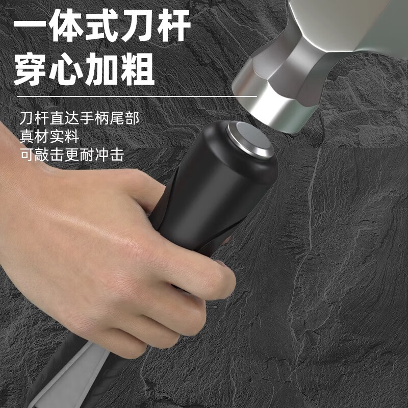 Wolfan extended screwdriver can knock through the core screwdriver screwdriver flat mouth extra large screwdriver batch crowbar