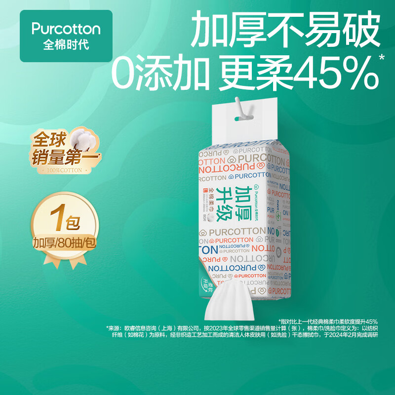 Cotton Era Sun Yingsha's same style face towel 80*1 carry thickened wall-mounted 100% cotton soft towel 20*20CM