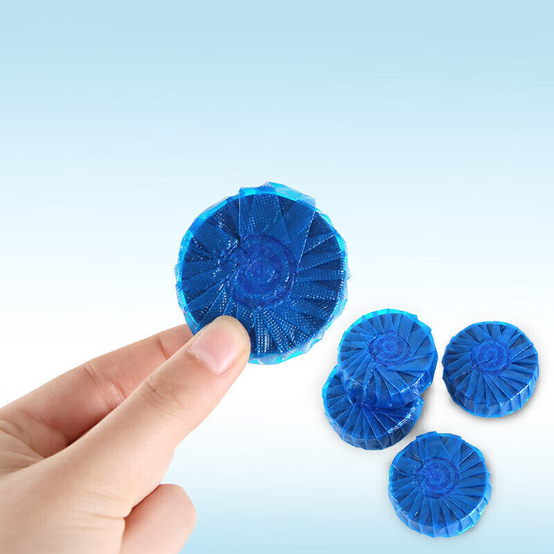 Blue Bubble Toilet Cleaner Toilet Cleaner Toilet Cleanser Descaling and Deodorizing Toilet Cleaner to Remove Odor 60 Pack