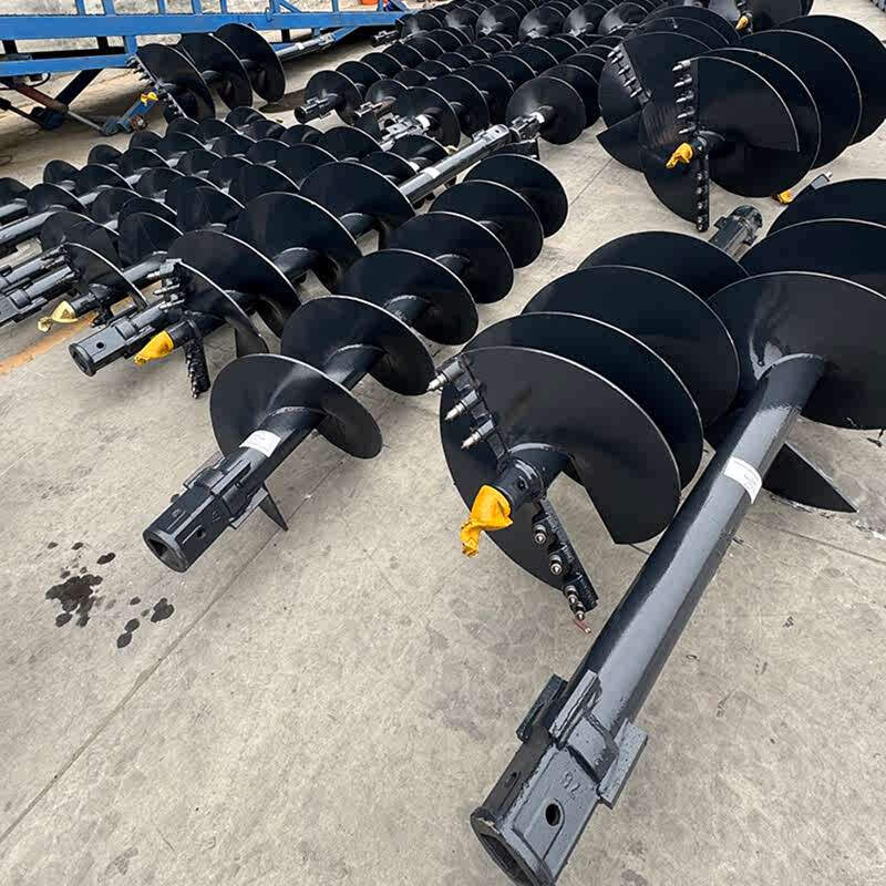 Kezitu factory direct sales excavator auger house foundation drilling photovoltaic pile driver drilling rig drilling drill bit attachment drill pipe diameter 100