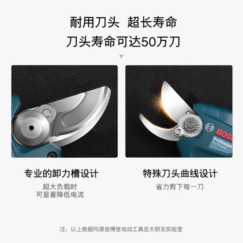 Bosch Bosch 12V pruning shears cordless electric rechargeable fruit tree electric shears to cut branches electric shears powerful pruning shears 12V bare metal