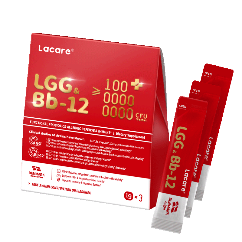 Lejia Shanyou Infant and Toddler Intestinal Soothing Probiotics LGG+Bb12 Strain 3 Trial Packs